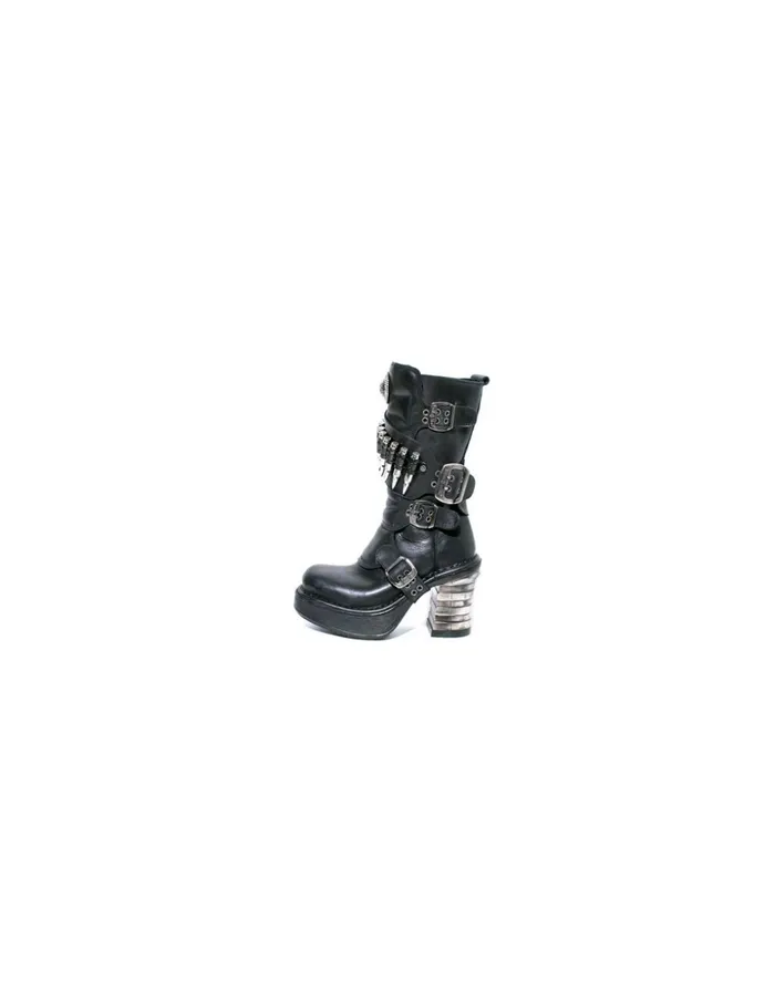 Women Metallic M8375C1 New Rock Boots