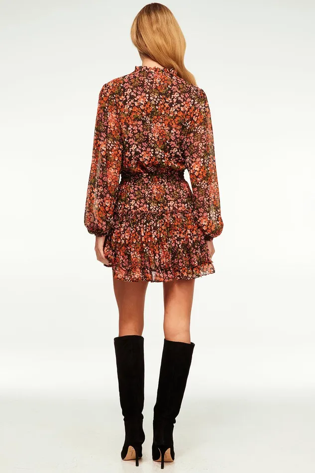 Women MISA Los Angeles Dresses LORENA DRESS Autumn Flora