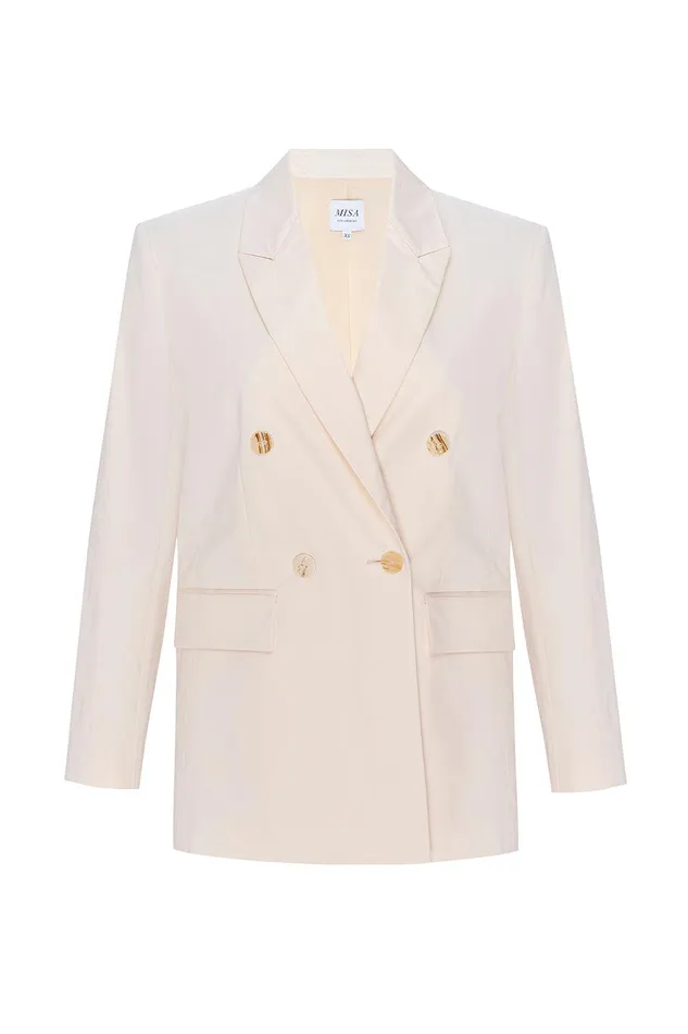 Women MISA Los Angeles Jackets VIVA BLAZER Cali Ombre Cotton
