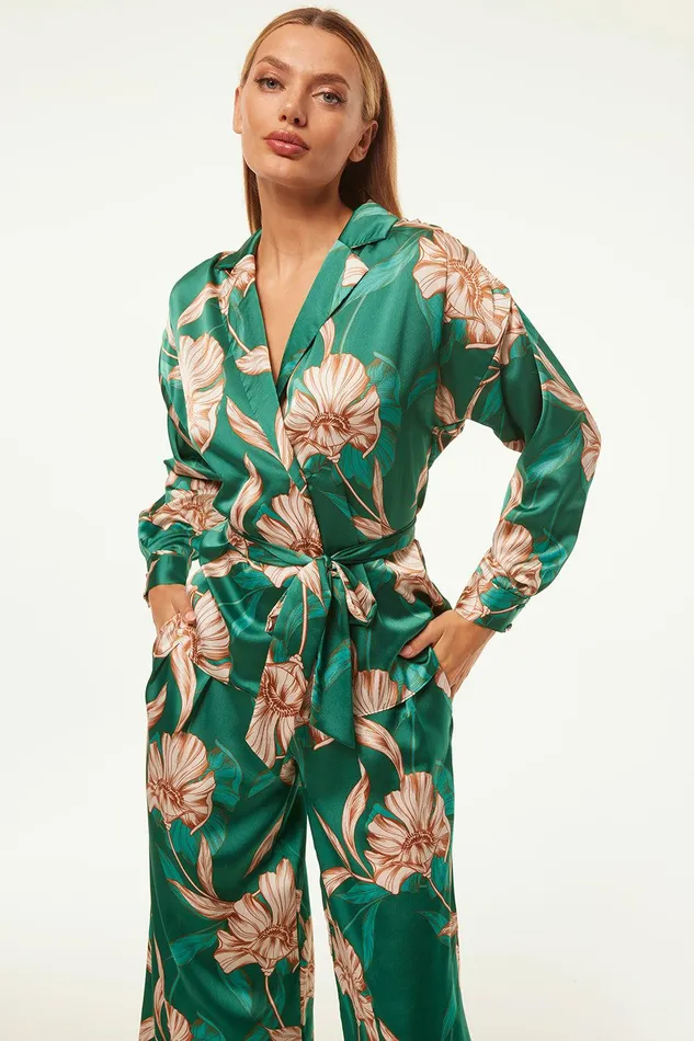 Women MISA Los Angeles Matching Sets FARAH TOP Cartagena Flora