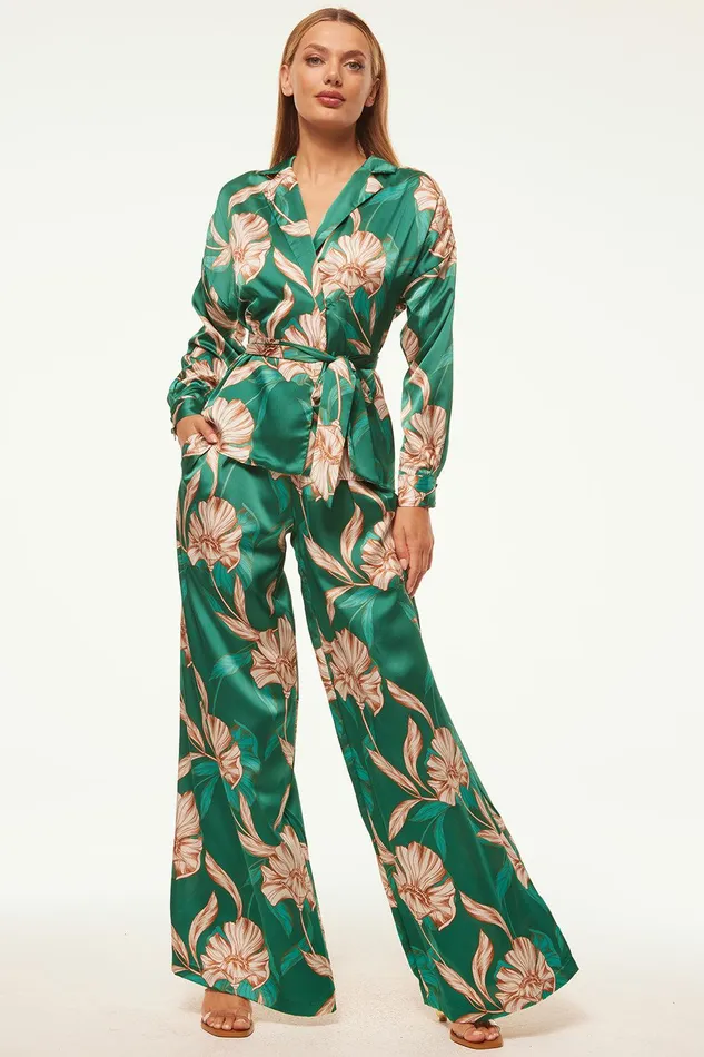 Women MISA Los Angeles Matching Sets FARAH TOP Cartagena Flora