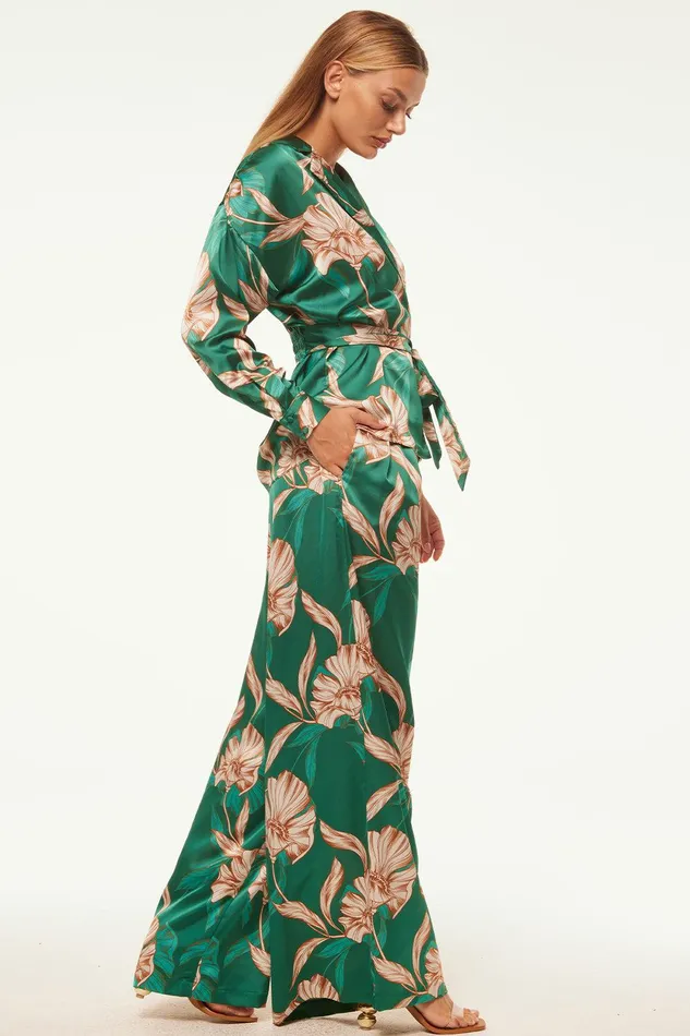 Women MISA Los Angeles Matching Sets FARAH TOP Cartagena Flora