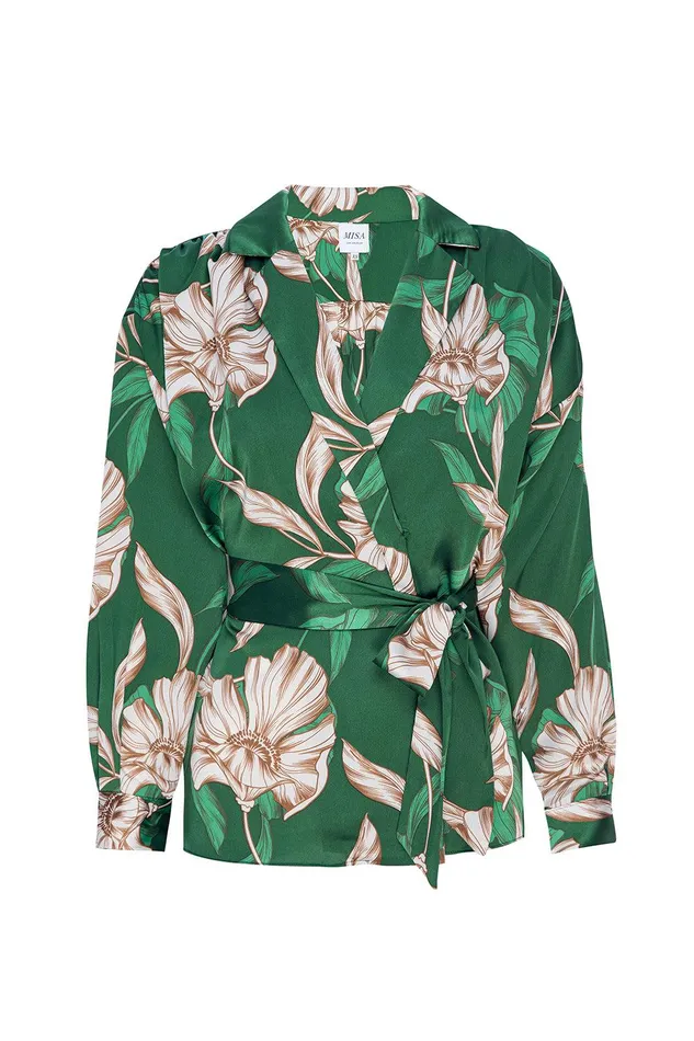 Women MISA Los Angeles Matching Sets FARAH TOP Cartagena Flora
