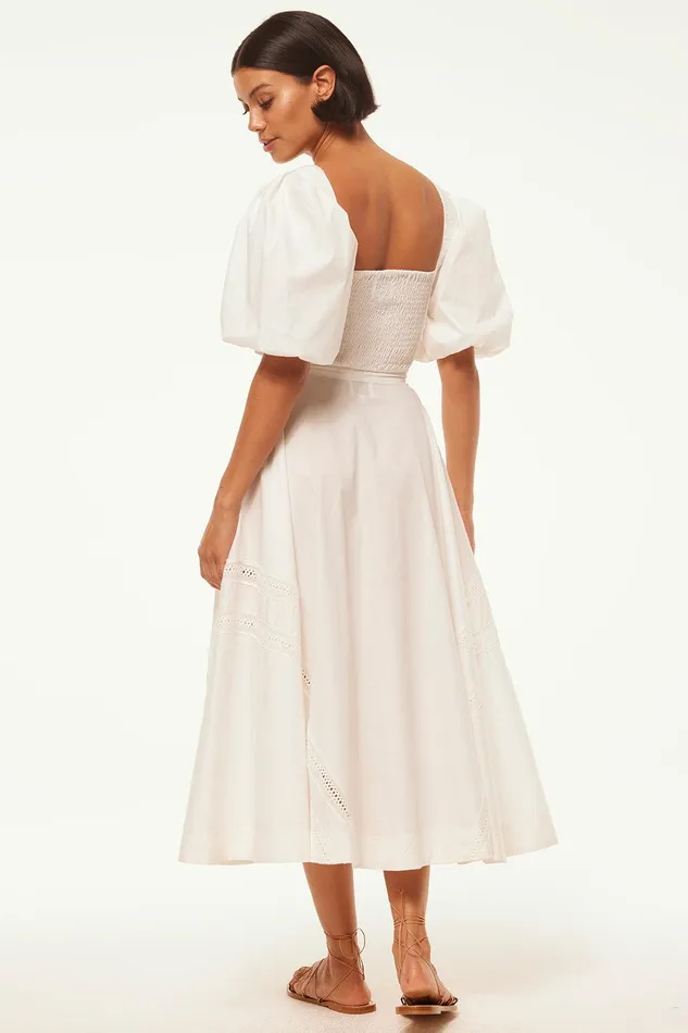 Women MISA Los Angeles Tops RORI TOP White