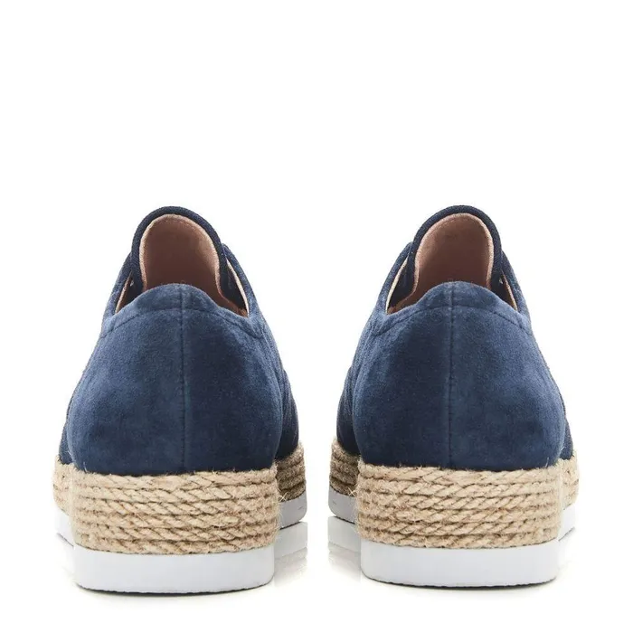 Women Moda In Pelle Casual Shoes Felicie Navy Suede