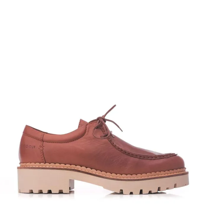 Women Moda In Pelle Casual Shoes Shoon Sh Iota Tan Leather