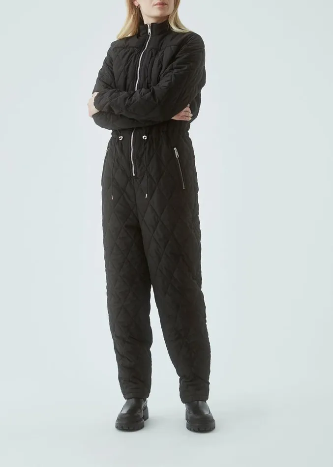 Women Modstrm Coats and Jackets Krystal Padded Jumpsuit Black