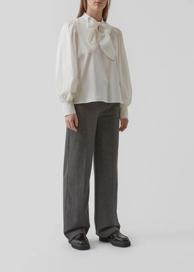 Women Modstrm Pants and Leggings Gale Check Pants Cox Grey Check