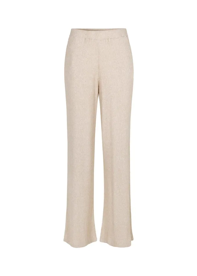 Women Modstrm Pants and Leggings Nimbus Pants Beige Melange Women Modstrm Pants and Leggings Nimbus Pants Beige Melange