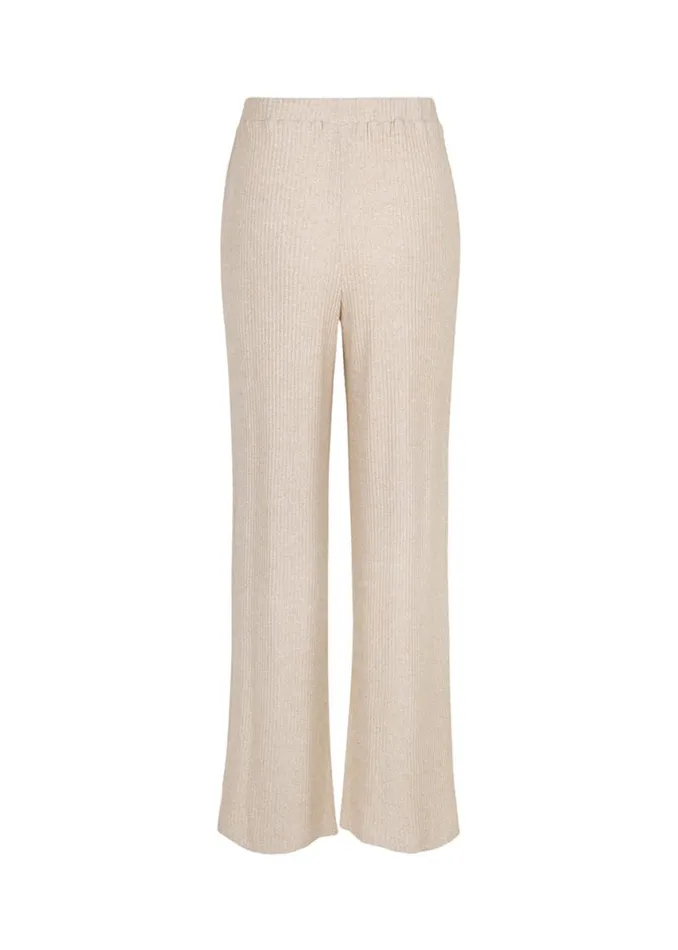 Women Modstrm Pants and Leggings Nimbus Pants Beige Melange Women Modstrm Pants and Leggings Nimbus Pants Beige Melange