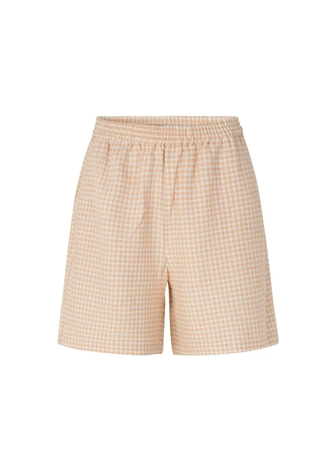 Women Modstrm Shorts RimmeMD Shorts Beige Check Women Modstrm Shorts RimmeMD Shorts Beige Check