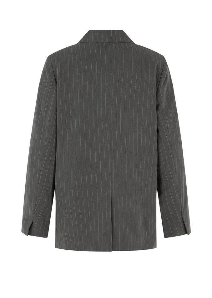 Women Modstrm Suits AbrahamMD Blazer Grey Pinstripe Women Modstrm Suits AbrahamMD Blazer Grey Pinstripe