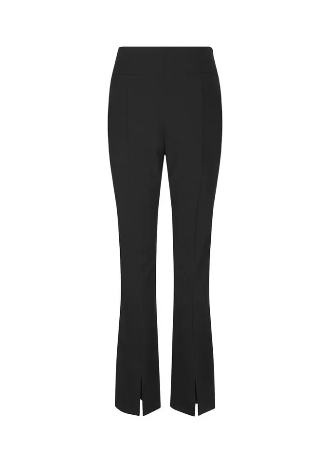 Women Modstrm Suits AnkerMD Slit Pants Black Women Modstrm Suits AnkerMD Slit Pants Black