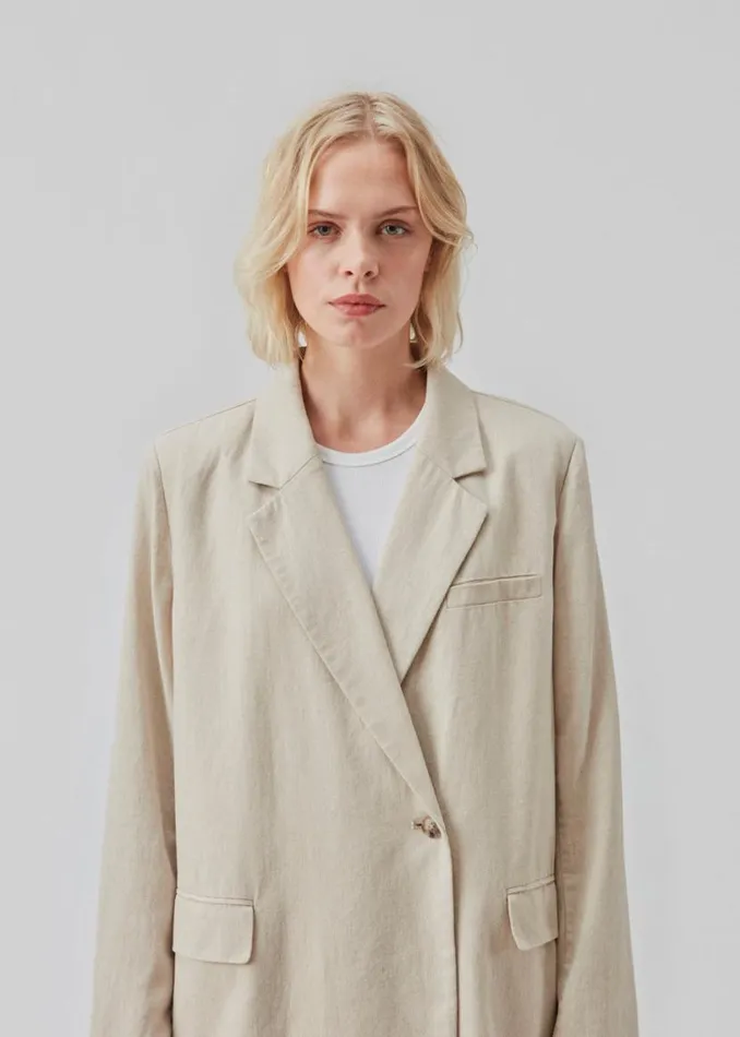 Women Modstrm Suits ParkMD Blazer Cream Milk Women Modstrm Suits ParkMD Blazer Cream Milk