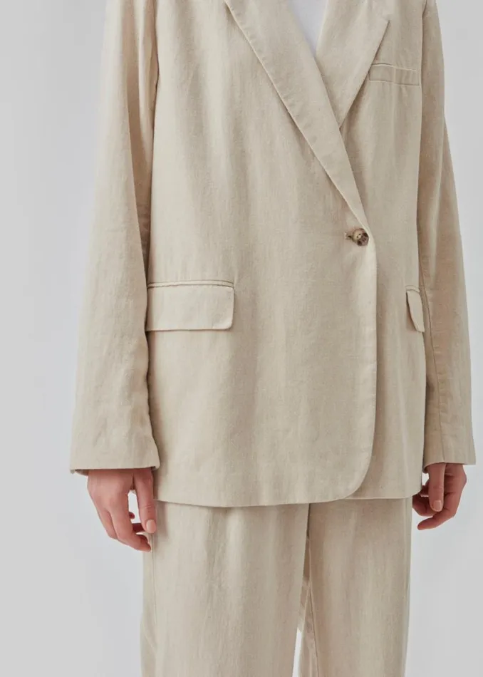 Women Modstrm Suits ParkMD Blazer Cream Milk Women Modstrm Suits ParkMD Blazer Cream Milk