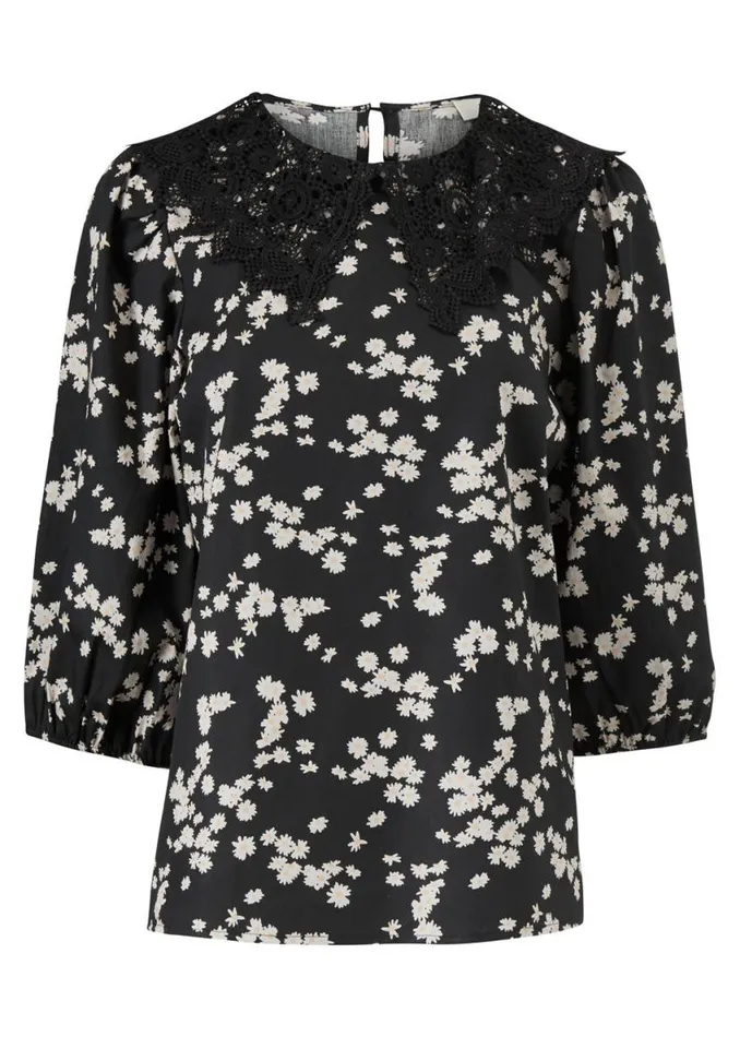 Women Modstrm Tops Lilith Print Top Marguerite Women Modstrm Tops Lilith Print Top Marguerite