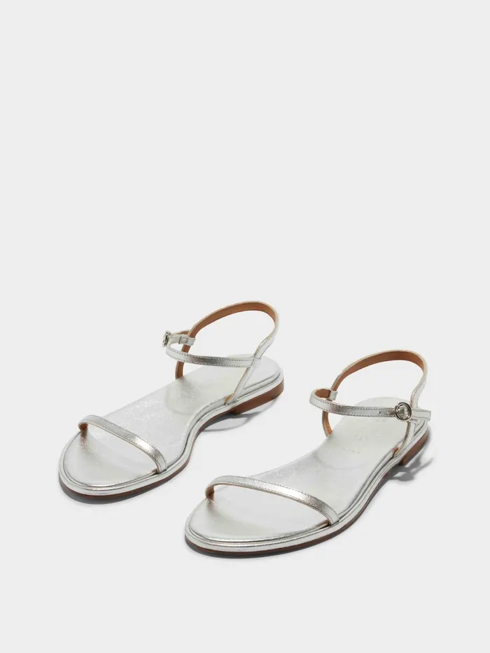 Women Nettie Leather Sandals Aeyde Flat Sandals