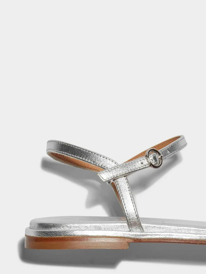 Women Nettie Leather Sandals Aeyde Flat Sandals