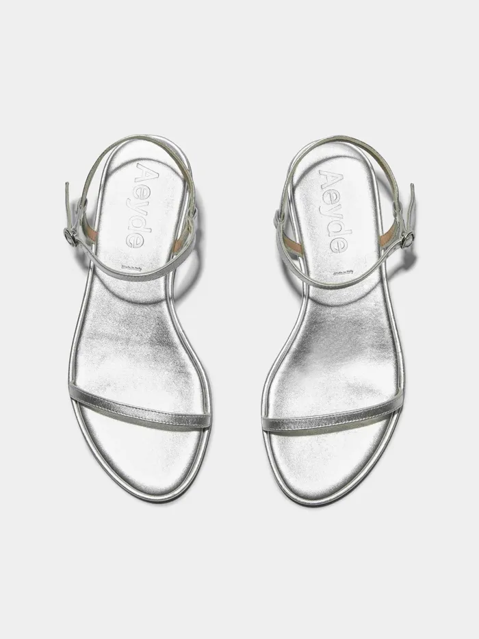Women Nettie Leather Sandals Aeyde Flat Sandals