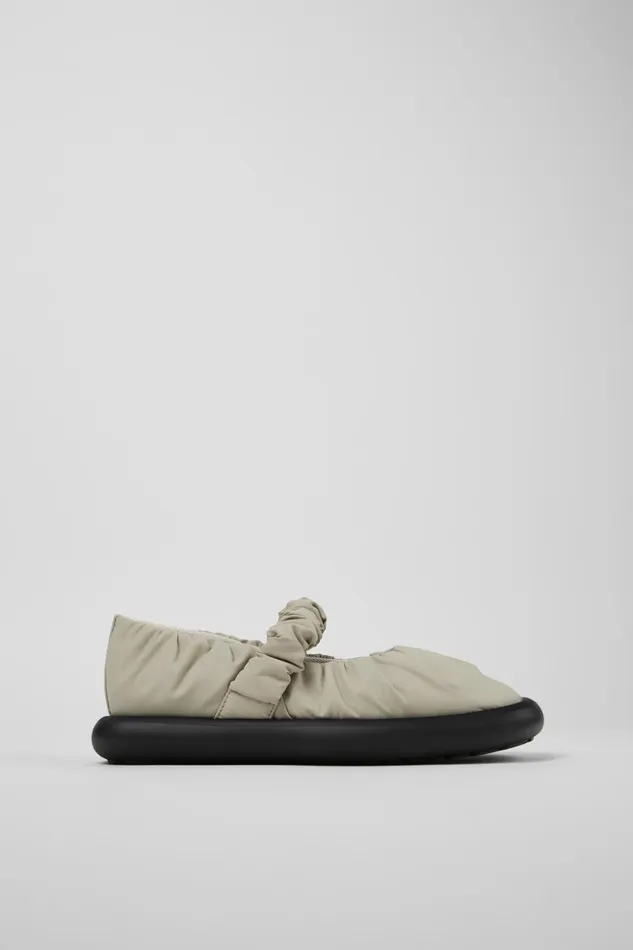 Women Onda Gray Textile Mary Jane Camper Ballerinas Women Onda Gray Textile Mary Jane Camper Ballerinas