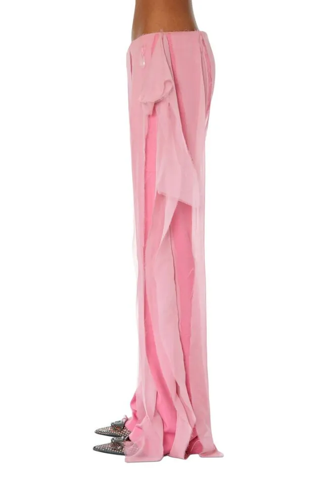 Women PDoble Pink Diesel Trousers And Shorts Women PDoble Pink Diesel Trousers And Shorts