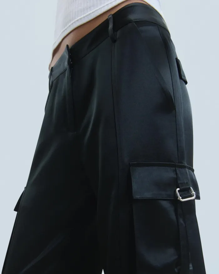 Women Pants From Future Cargo Pants Black