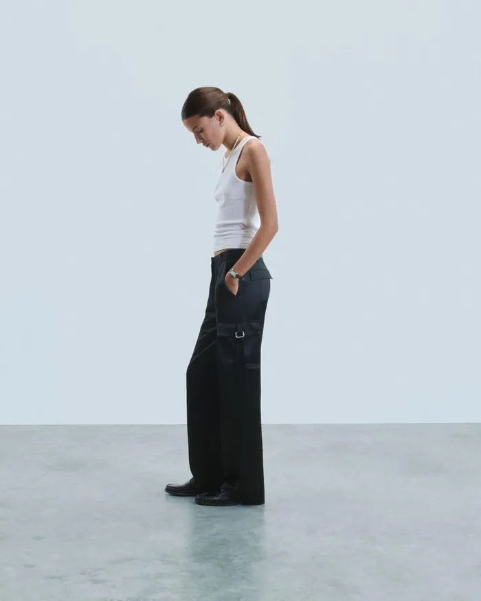 Women Pants From Future Cargo Pants Black