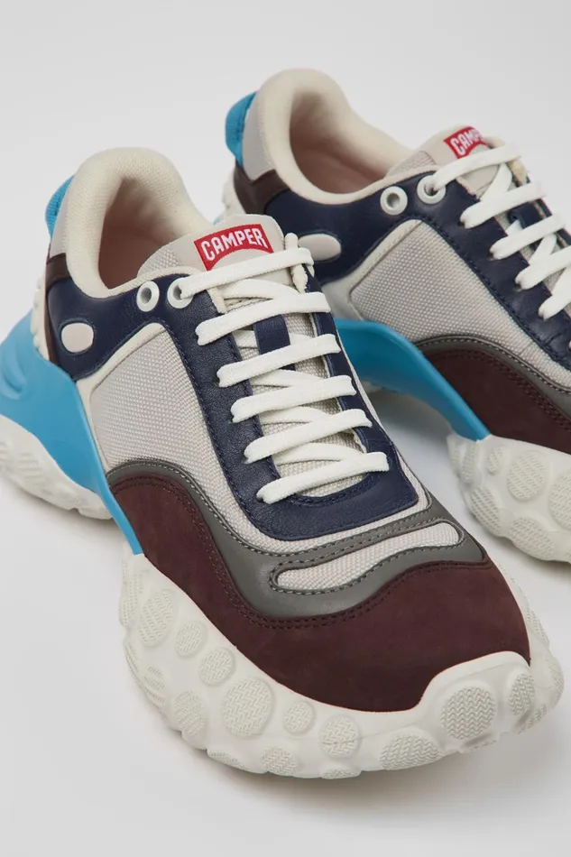 Women Pelotas Mars Multicolored Textile And Nubuck Sneakers Camper Sneakers