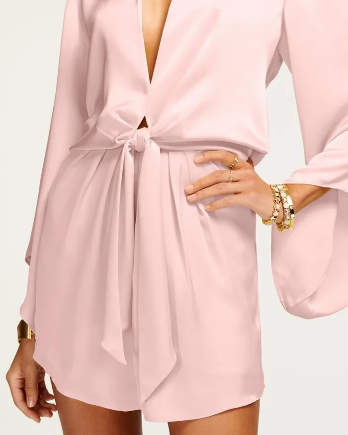 Women Penny Bell Sleeve Mini Dress Soiree Red Ramy Brook Dresses Women Penny Bell Sleeve Mini Dress Soiree Red Ramy Brook Dresses