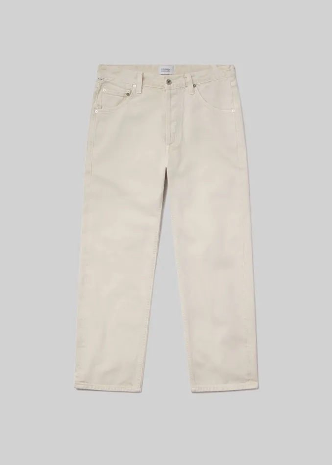 Women Petite Citizens Of Humanity Winslow Cropped Boyfriend In Almondette