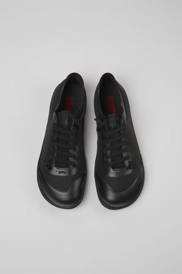 Women Peu Black Textile Shoes Camper Casual Shoes Women Peu Black Textile Shoes Camper Casual Shoes