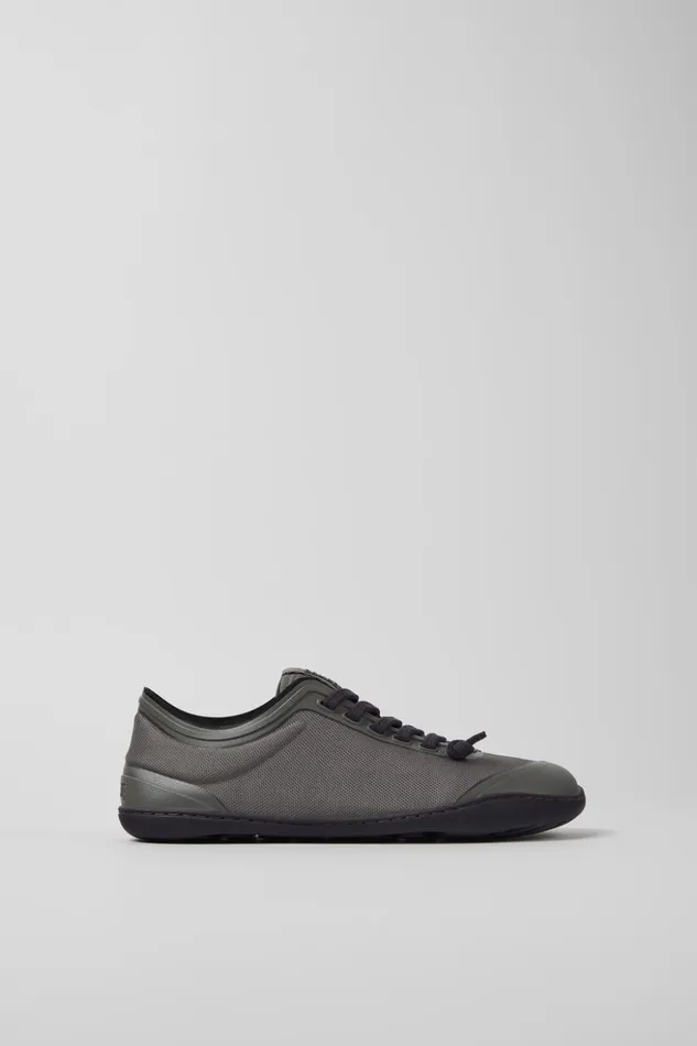 Women Peu Gray Textile Shoes Camper Casual Shoes Women Peu Gray Textile Shoes Camper Casual Shoes
