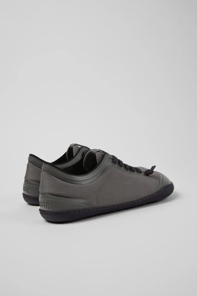 Women Peu Gray Textile Shoes Camper Casual Shoes Women Peu Gray Textile Shoes Camper Casual Shoes