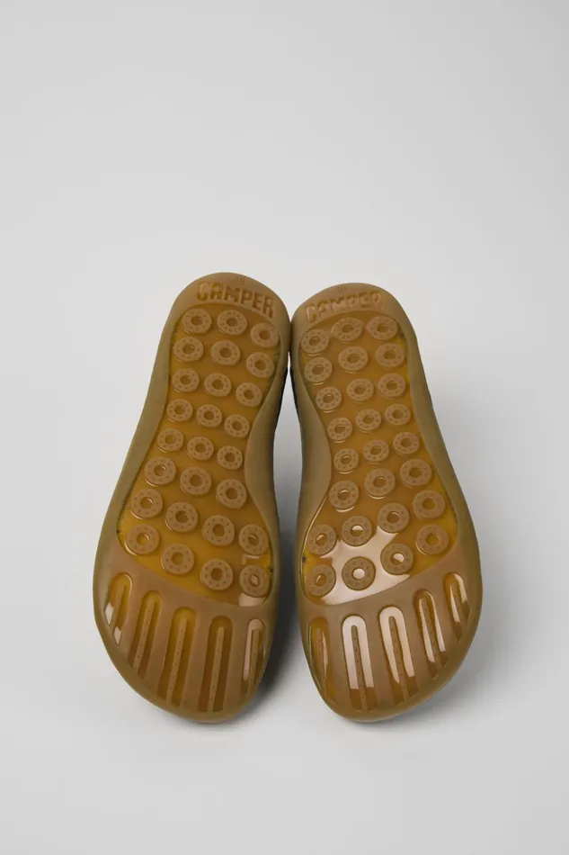 Women Peu Green Nubuck Shoes Camper Casual Shoes Women Peu Green Nubuck Shoes Camper Casual Shoes