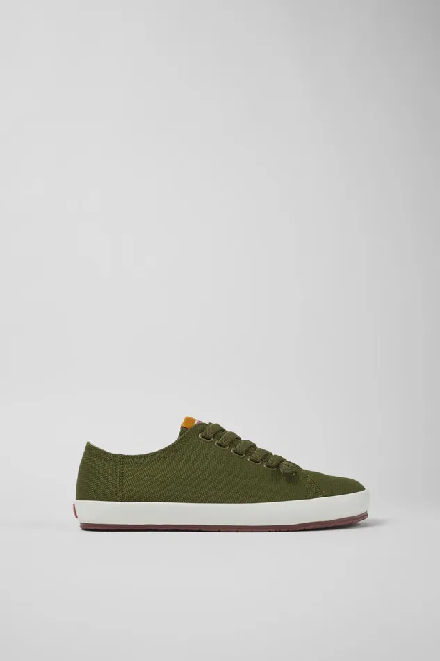 Women Peu Rambla Green Textile Sneaker Camper Sneakers Women Peu Rambla Green Textile Sneaker Camper Sneakers