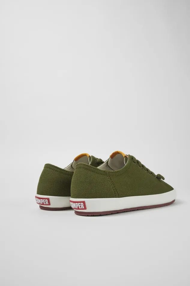 Women Peu Rambla Green Textile Sneaker Camper Sneakers Women Peu Rambla Green Textile Sneaker Camper Sneakers