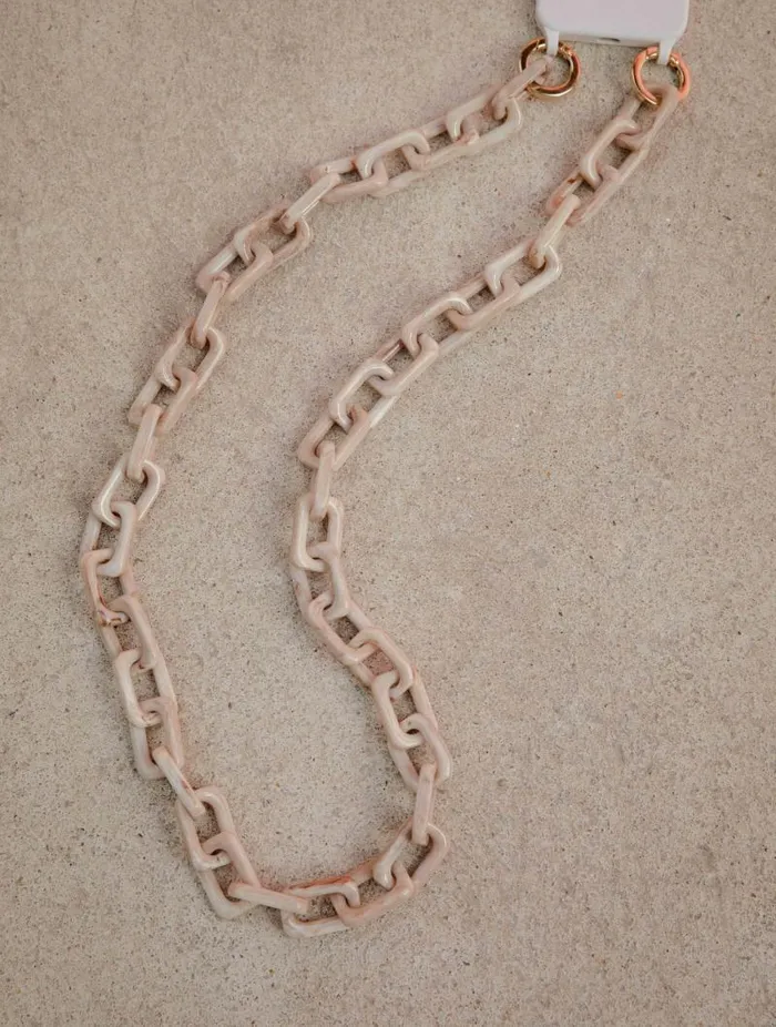Women Phone Straps Bobbies Firenze Crema Marfil