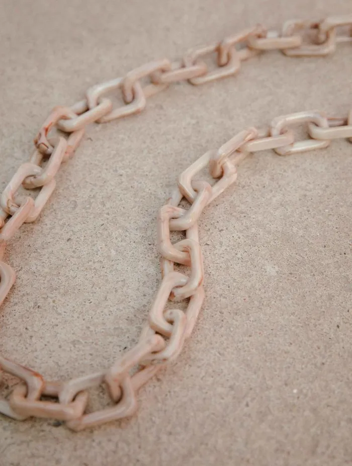 Women Phone Straps Bobbies Firenze Crema Marfil