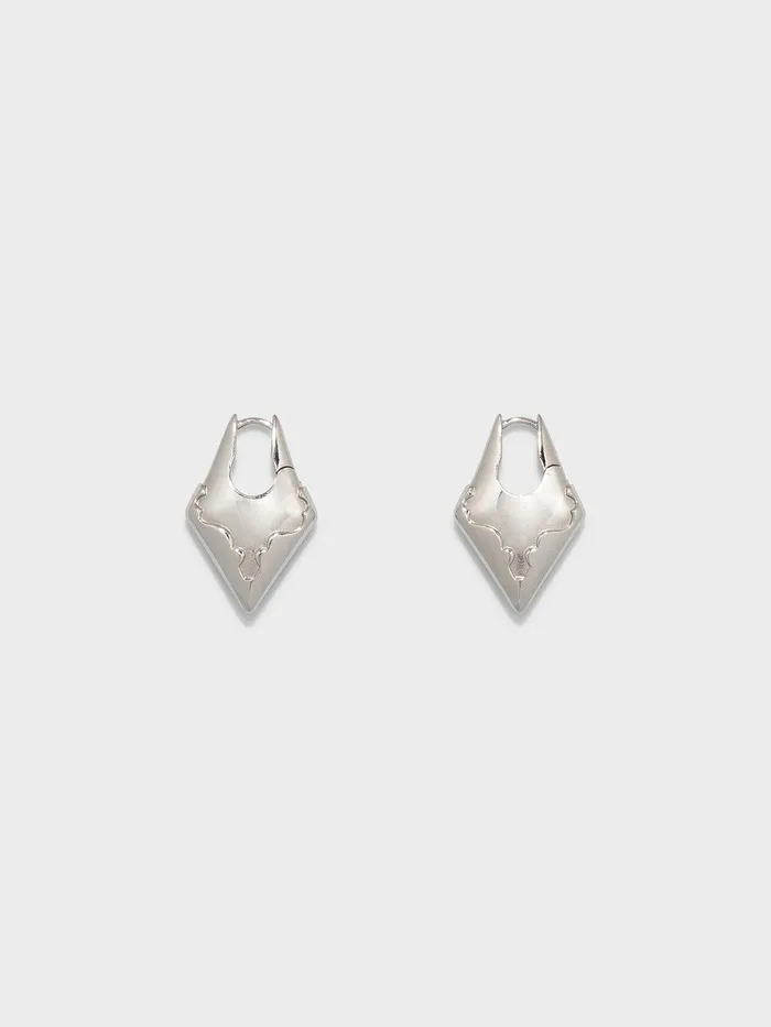 Women Priscilla PalladiumPlated Earrings Aeyde Earrings