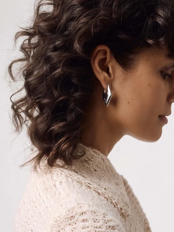 Women Priscilla PalladiumPlated Earrings Aeyde Earrings