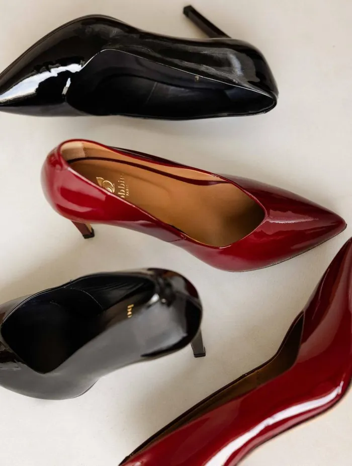Women Pumps and Mary Janes Bobbies Frida Lacquered Black Women Pumps and Mary Janes Bobbies Frida Lacquered Black