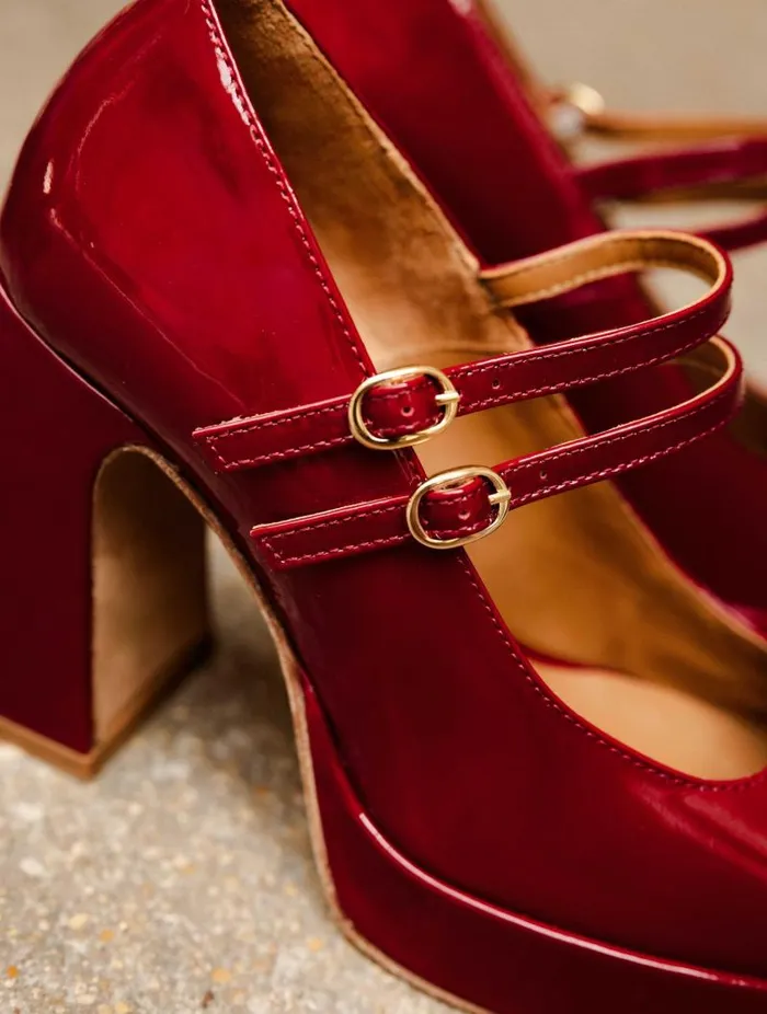 Women Pumps and Mary Janes Bobbies Louise Ruby Women Pumps and Mary Janes Bobbies Louise Ruby