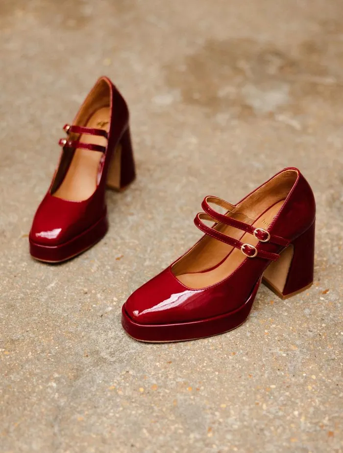 Women Pumps and Mary Janes Bobbies Louise Ruby Women Pumps and Mary Janes Bobbies Louise Ruby