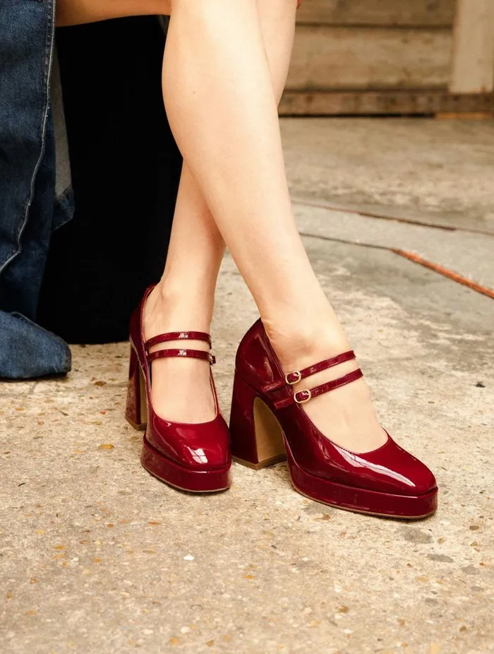 Women Pumps and Mary Janes Bobbies Louise Ruby Women Pumps and Mary Janes Bobbies Louise Ruby