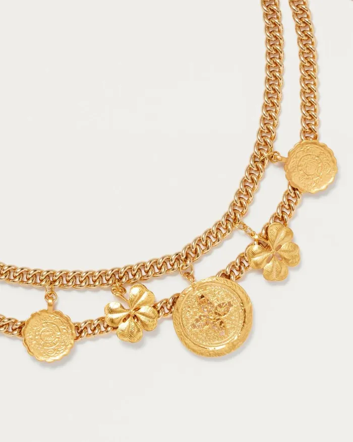Women Rain Charm Belt Gold Ramy Brook Belts