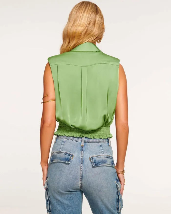 Women Reagan VNeck Tank Top Spruce Ramy Brook Tops Women Reagan VNeck Tank Top Spruce Ramy Brook Tops