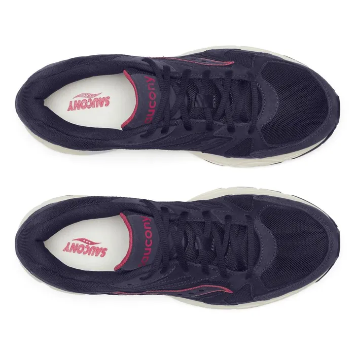 Women Ride Millennium Suede Navyoff White Saucony Lifestyle