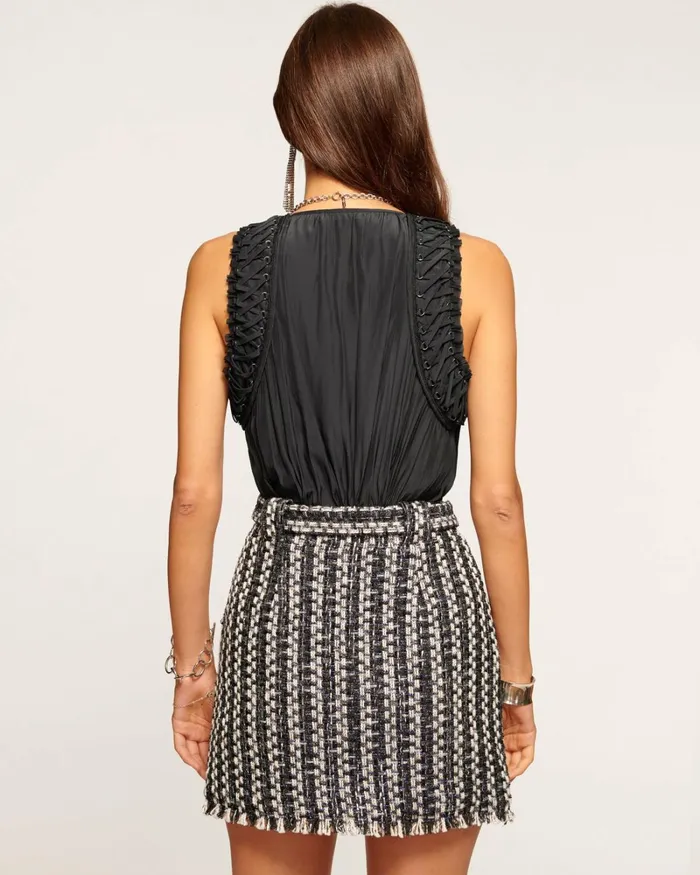 Women Rylee VNeck Tank Top Black Ramy Brook Tops Women Rylee VNeck Tank Top Black Ramy Brook Tops