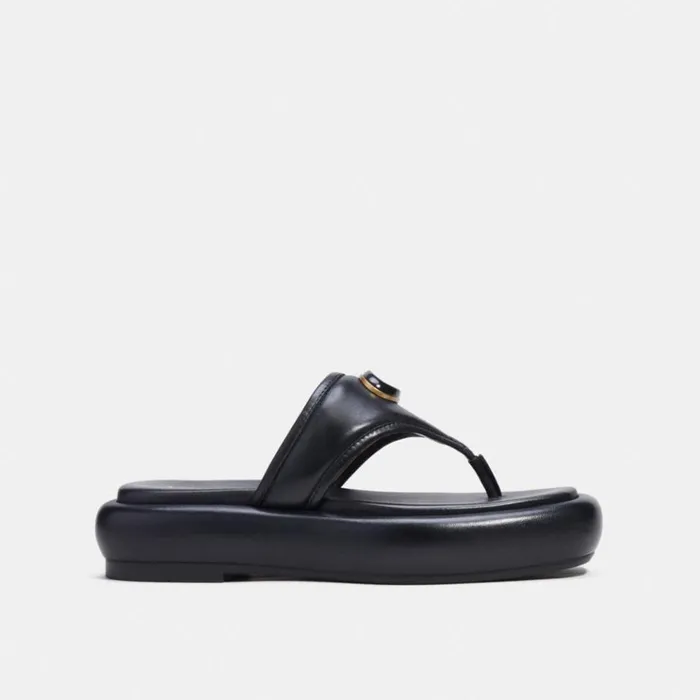 Women Sandals Coach Sylvie Sandal Black
