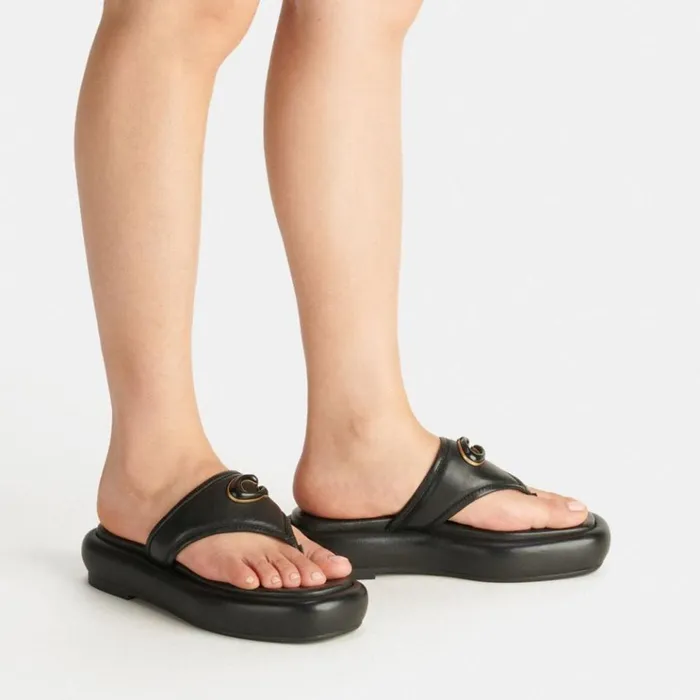 Women Sandals Coach Sylvie Sandal Black